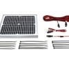 10 watt, 12 volt Boat Lift Solar Charging Kit
