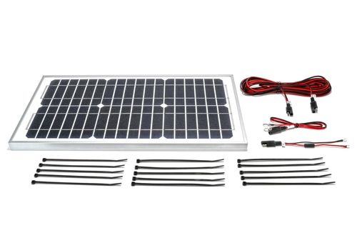 10 watt, 12 volt Boat Lift Solar Charging Kit