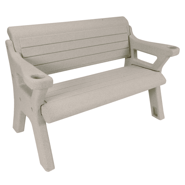 Wave Armor Dock Bench