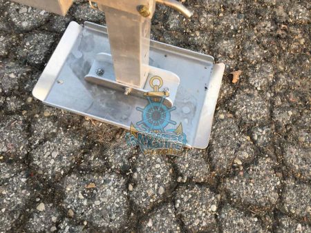 Craftlander 4500 Pound Vertical Boat Lift, 120" Beam