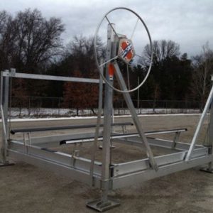 Craftlander 8000 Pound Vertical Boat Lift, 120" Beam