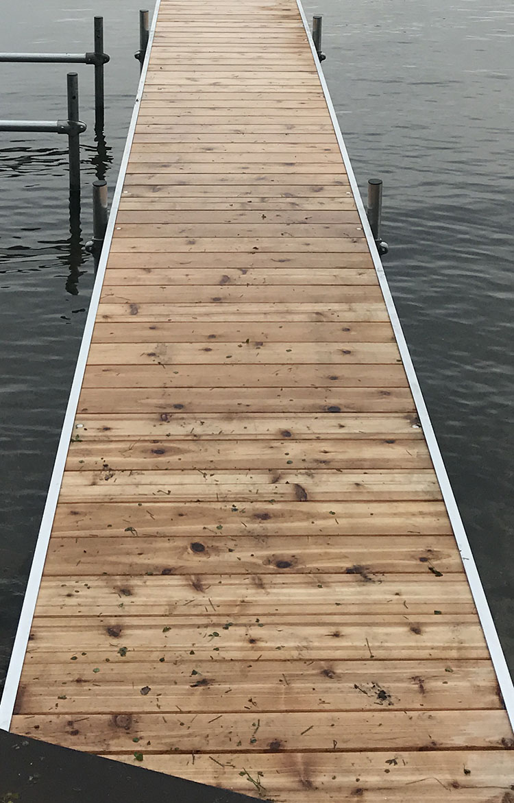 Anodized Aluminum Board Walk Dock