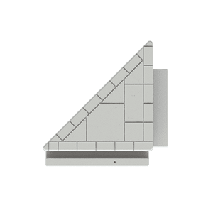 30" Corner Deck Section