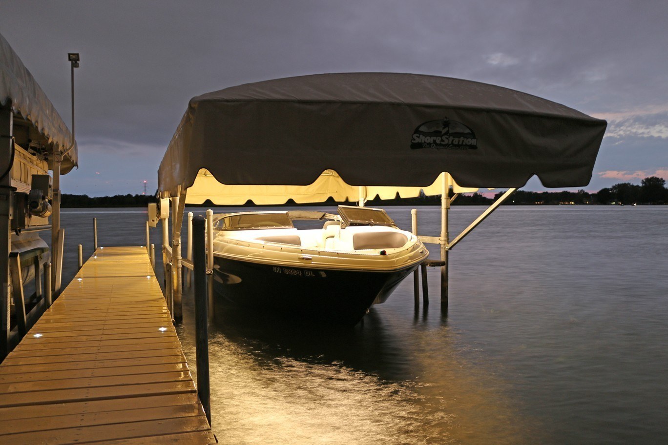Universal Boat Lift Canopy LED White Lighting Kit With Dimmer FOB