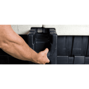 H-Beam-Installing Wave Dock Decorative Snap in Plug (qty. 20)