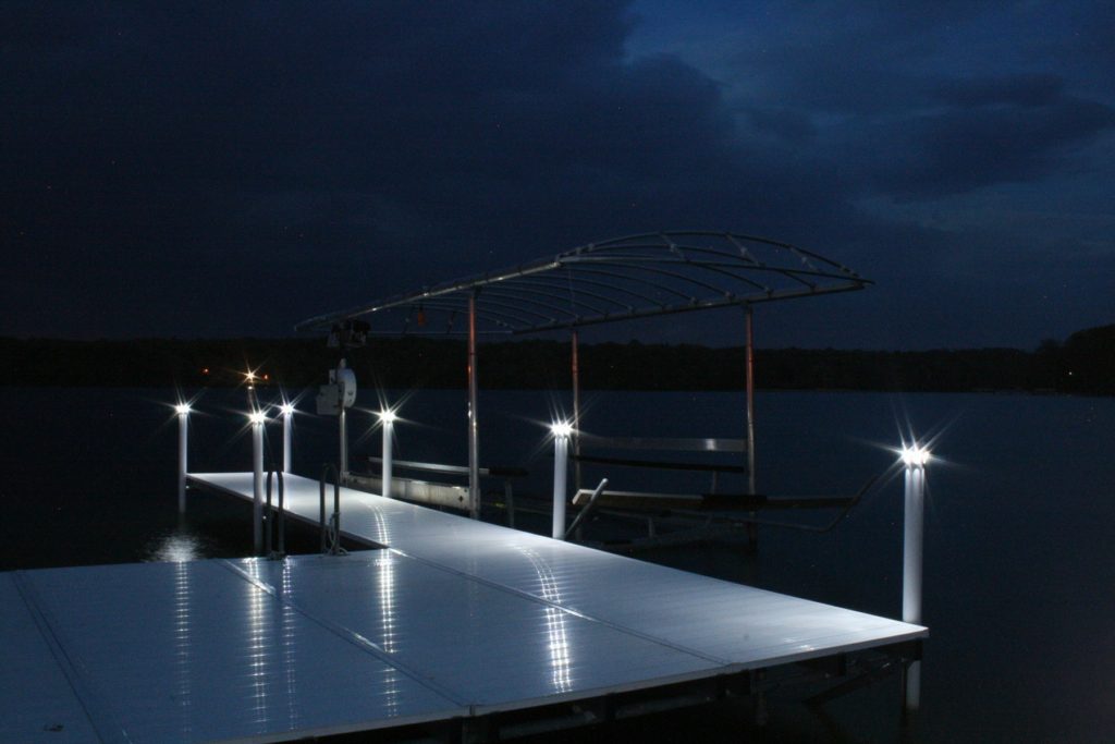 Solar Underglow Lights for Brock Docks Midwest Marine Supplies