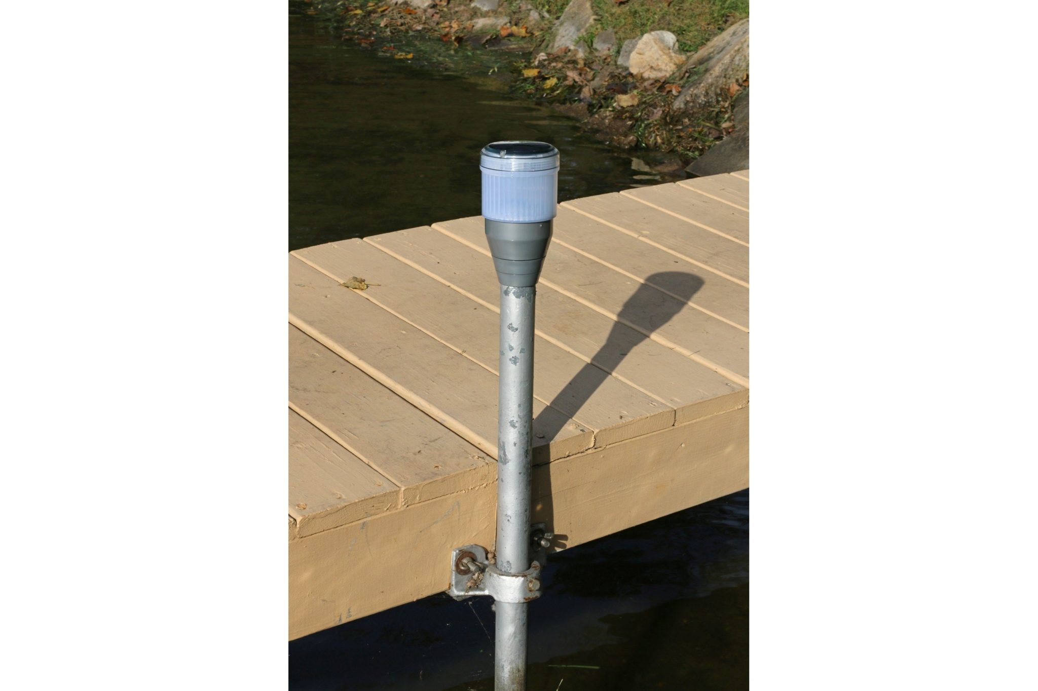 2 pack Solar Dock Post Lights Midwest Marine Supplies