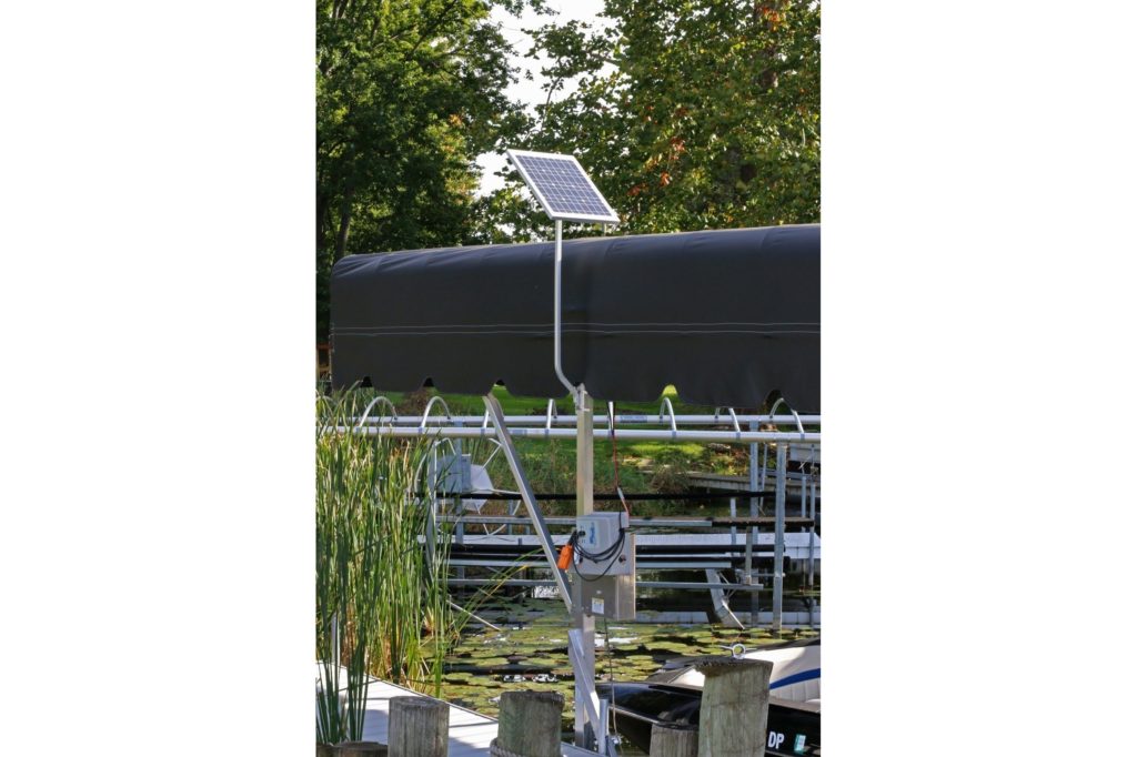 30 watt, 12 volt Boat Lift Solar Charging Kit Midwest Marine Supplies