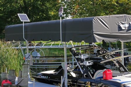 30 watt, 24  Volt Boat Lift Solar Charging Kit