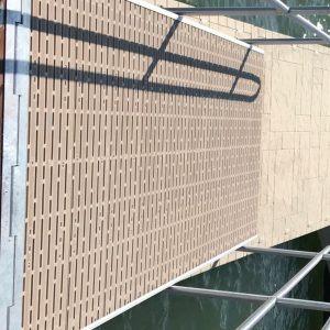 Titan Deck Titan Deck Dock, Anodized Stringers 4' x 10'