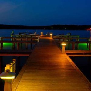 1 pack Aluminum Marine Grade Dock & Deck Lights