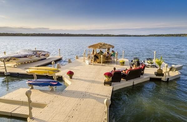 1 pack Aluminum Marine Grade Dock & Deck Lights