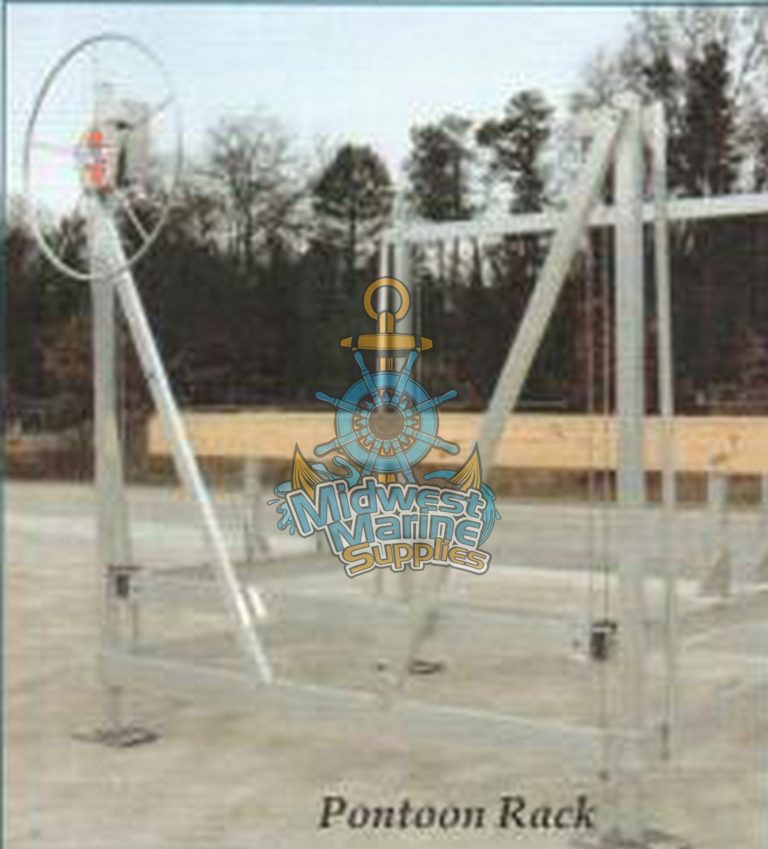 Marine Riser Racks Craftlander 4500 Pound Vertical Boat Lift, 120″ Beam – Midwest Marine ...