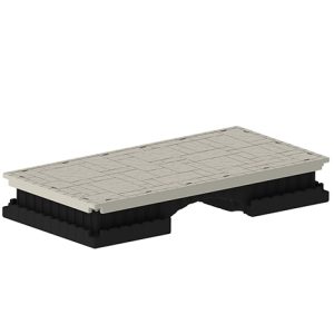 120" x 60" x 16" Arched Dock Section