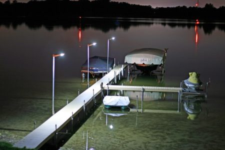 Solar Sky Dock Light with Motion Sensor