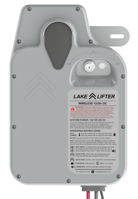 AC - Lake Lifter Direct Drive Manual Boat Lift Motor