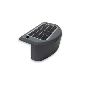 rail-grey Solar Rail Light - 3 Color LED Switchable