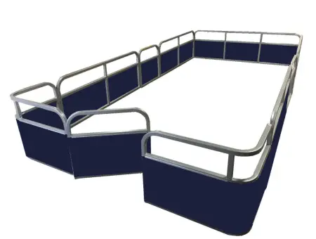 12' Classic Square Stern Fence Package