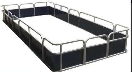 14classicpackage1 14'4" Classic Pontoon Fence Package