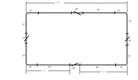14classicpackage2 14'4" Classic Pontoon Fence Package