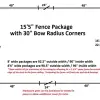 155largeradius2 15'5" Large Radius Fence Package