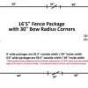 165largeradius2 16'5" Large Radius Fence Package