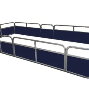 16' Classic Stern Entry Fence Package