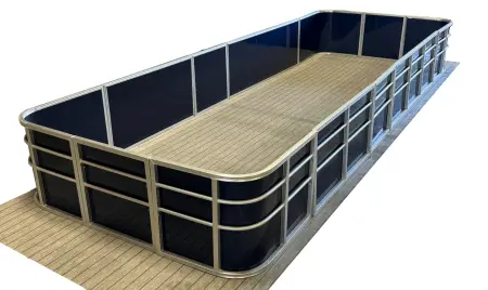 17'6" Standard Radius Fence Package