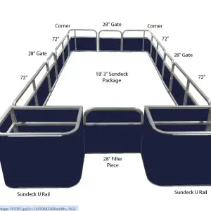 183sundeck1 18'3" SunDeck Fence Package