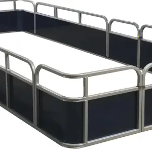 18' Classic Pontoon Fence Package