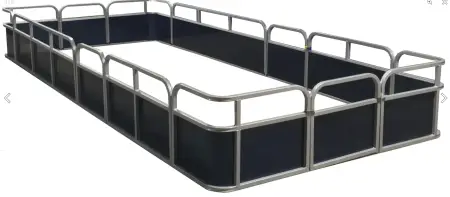 18classic1 18' Classic Pontoon Fence Package