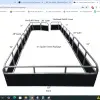 18' Classic Square Stern Fence Package