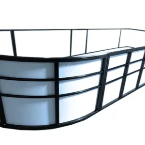 195largeradius1 19'5" Large Radius Fence Package