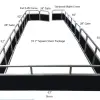 19'7" Classic Square Stern Fence Package