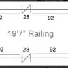 19'7" Classic Square Stern Fence Package