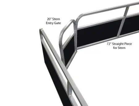 20' Classic Stern Entry Fence Package