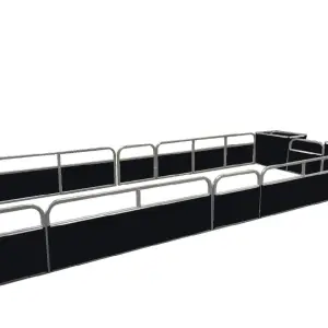 20' SunDeck Fence Package