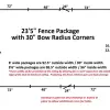 235largeradius2 23'5" Large Radius Fence Package