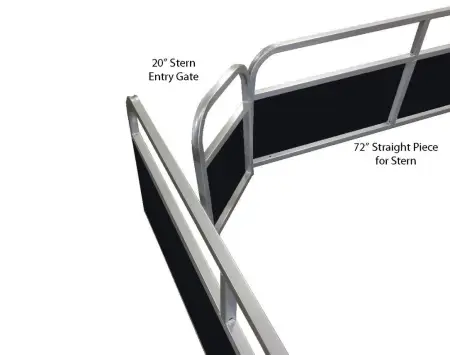 23'8" Classic Stern Entry Fence Package