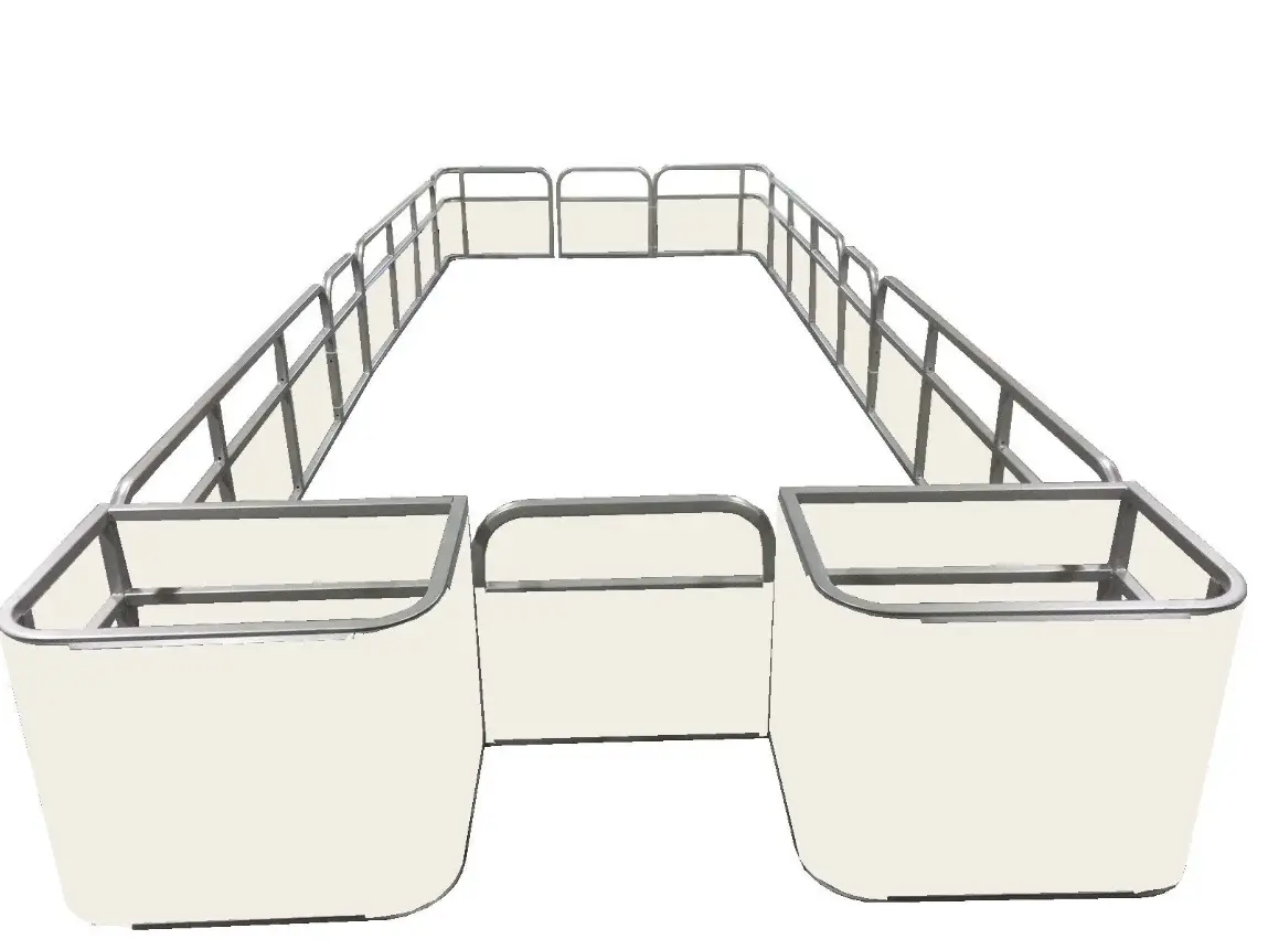 16'3" Sundeck Stern Entry Fence Package