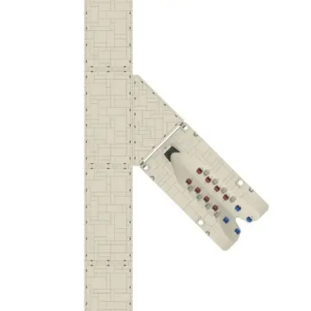 Wave Armor 80″ Wide Body Port Mount Corner