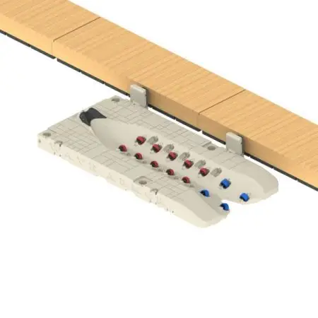 Pro Port Side Slide Mooring System 12″ to Floating Dock