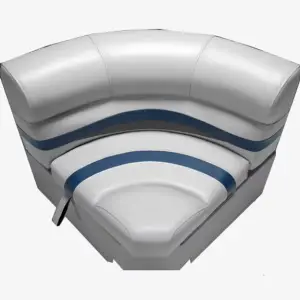 30" Premium Bow Radius Pontoon Seat