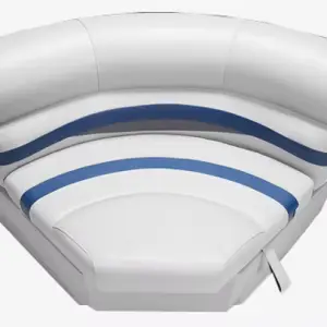 36" Premium Bow Radius Pontoon Seat