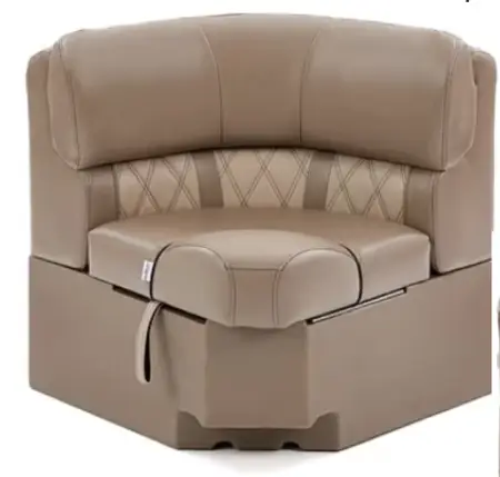 36luxurycorner Luxury 36" Pontoon Corner Seat