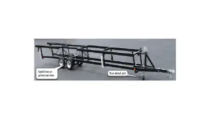 Center Lift Pontoon Trailer
