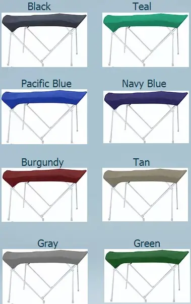 Deluxe Bimini Colors Deluxe Bimini Frame & Fabric Kit