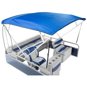 Economy 8' x 8' Bimini Pontoon Boat Top Kit