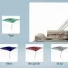 Economy 8' x 8' Bimini Pontoon Boat Top Kit