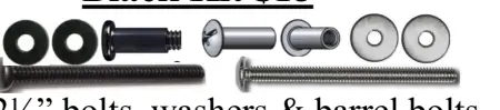 Fence to Fence Bolt Kit